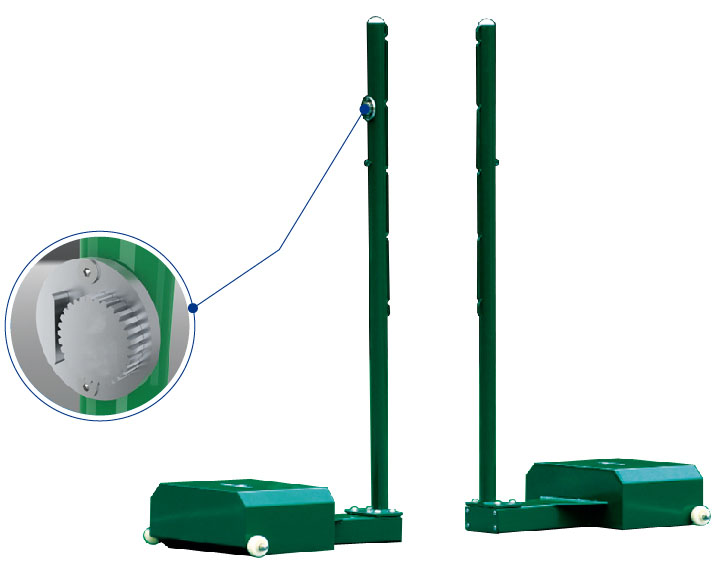 FTY-002 鋼結(jié)構(gòu)羽毛球柱（灌沙）