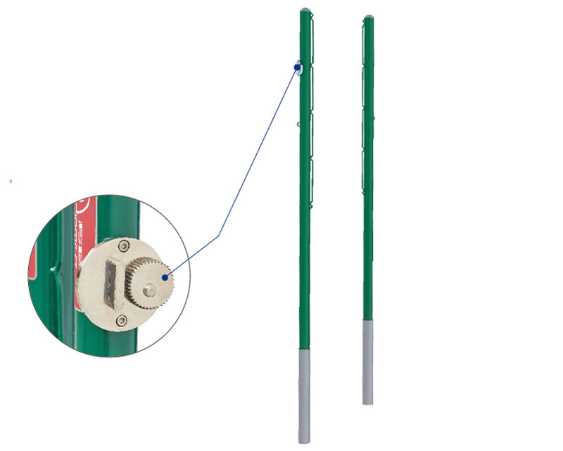 FTY-003 鋁合金直插式羽毛球柱