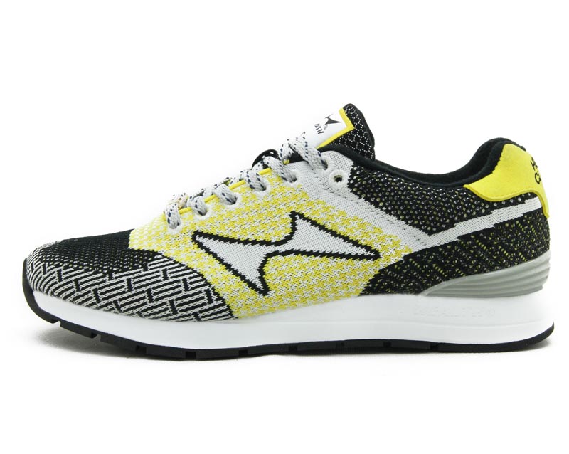 5058S-3 黑、白、黃 休閑鞋