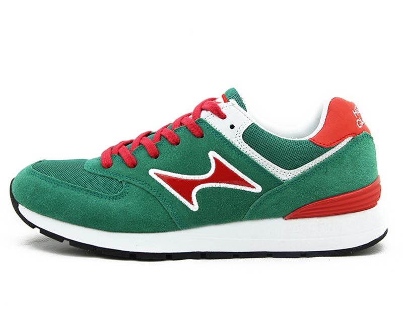 5050S-2 草綠、紅 復(fù)古跑步鞋
