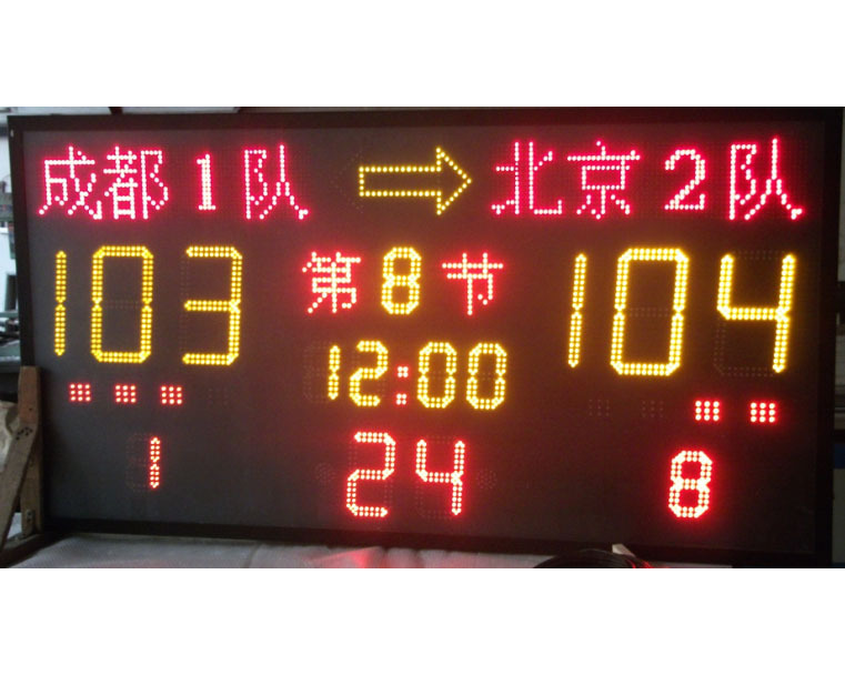 型號：XT-JFM24A 中型電子記分牌（乒、羽、藍）