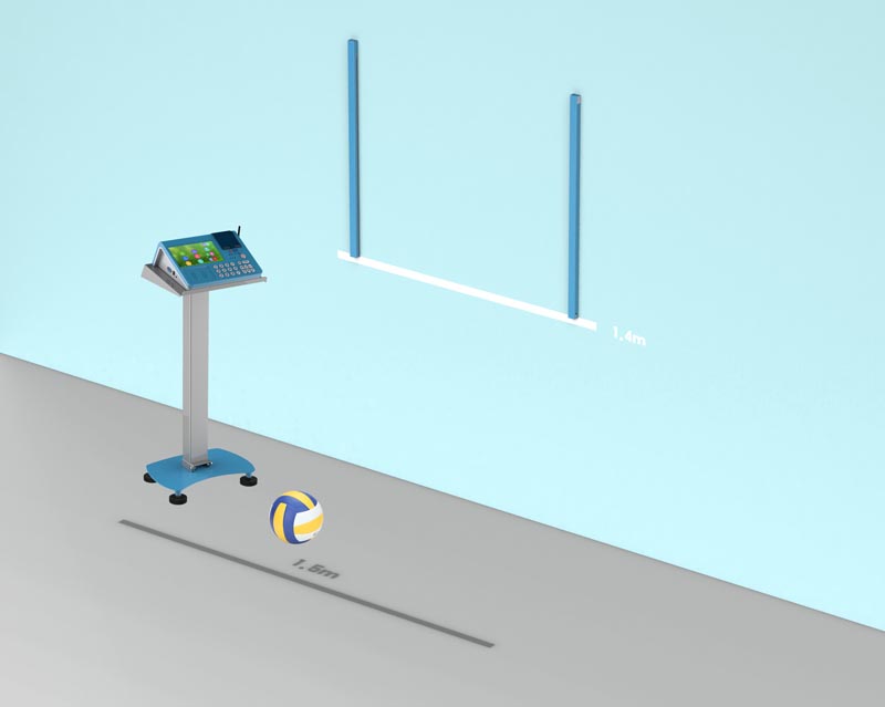 LK-T6086 排球墊球測試儀