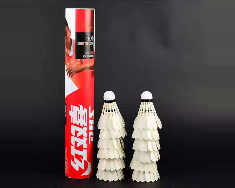 型號：401 紅雙喜羽毛球